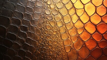 Chameleon's Armor – A Detailed Tapestry of Scales in Gradient Tones