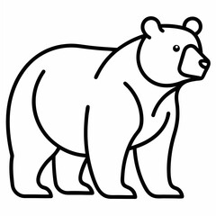 polar bear vector illustration