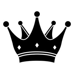 Silhouette Crown Icons ,Vintage Royalty Icons ,Winner Badges