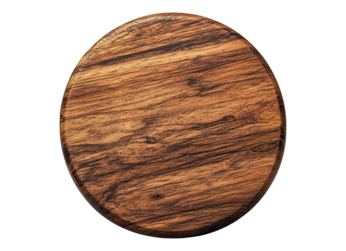 Wooden blank round signboard