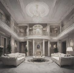 ホテルのロビー