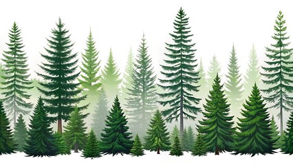 Obraz premium christmas tree branches