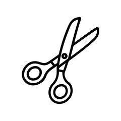 Scissors Icon for Creativity and Crafting Topics