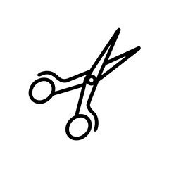 Scissors Icon for Creativity and Crafting Topics