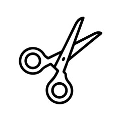 Scissors Icon for Creativity and Crafting Topics