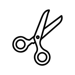 Scissors Icon for Creativity and Crafting Topics