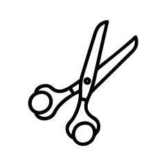 Scissors Icon for Creativity and Crafting Topics