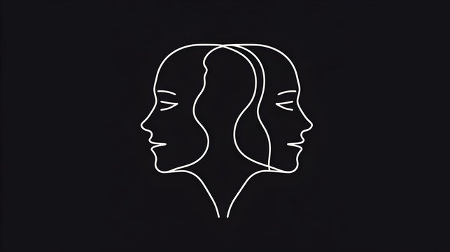 A minimalist icon logo featuring two profile face silhouettes formed with identical parallel strokes.
Concepts : Artificial intelligence, deep learning, neural networks, facial recognition, human-comp