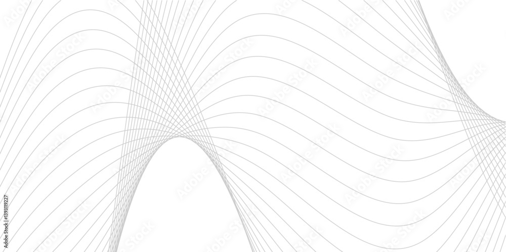 Poster abstract grey, white smooth element swoosh speed wave modern stream transparent background. abstract