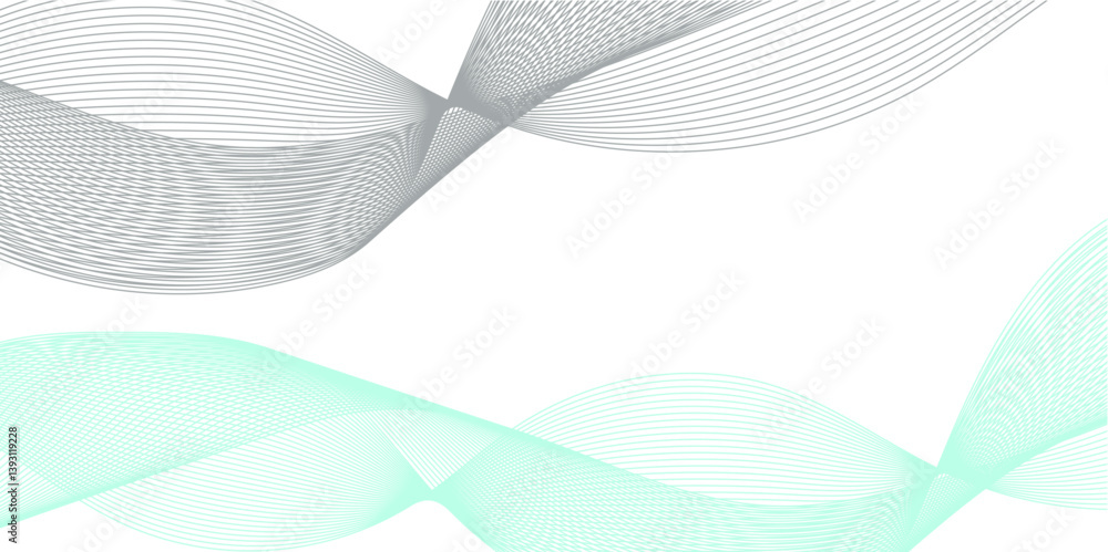 Poster abstract grey, white smooth element swoosh speed wave modern stream transparent background. abstract