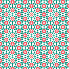Floral Symmetry Patterns design