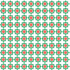 Floral Symmetry Patterns design