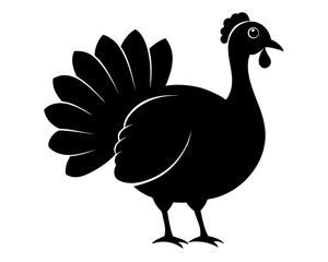 Turkey Silhouette Vector