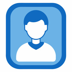 Video Call icon on white background