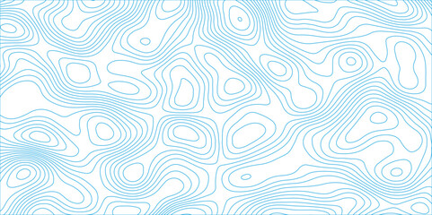 Topographic map background with geographic grid for hiking and mountain sport. modern design with white background and colorful wave line. topographic contour lines vector map seamless pattern vector.