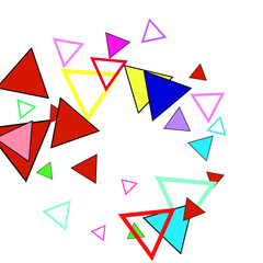 vector illustration of an abstract background