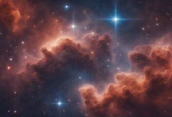 Fototapeta premium background space glowing stars star young explosion nebula huge science cosmos abstract hole sun galaxy big universe three-dimensional light dust surreal fantasy gas black blue creation cloud system