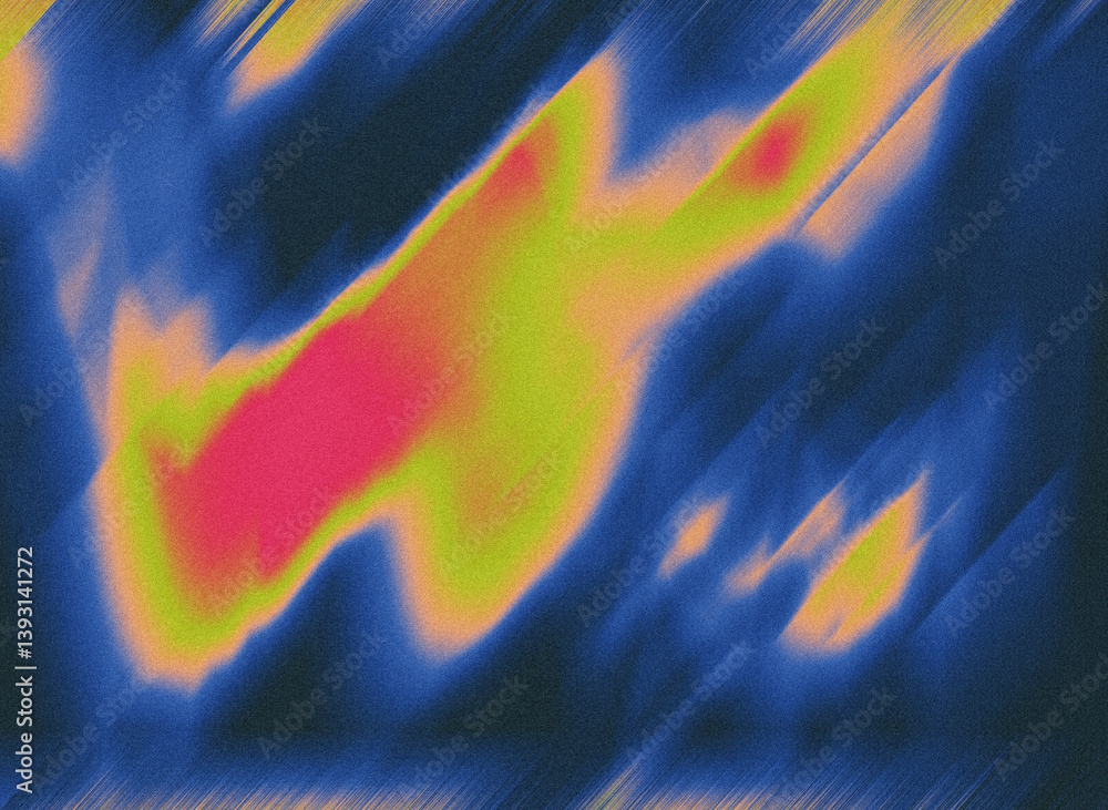 Poster grainy abstract smeared gradient blurred unique background texture digital noise effect wallpaper. c