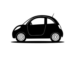 Fototapeta premium Compact car, Car vector design, Compact car, Car illustration art