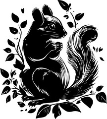 Woodland Silhouette ,tattoo, vector, illustration, tribal, animal, dragon, black, symbol, design, art, silhouette, logo, nature, head, pattern, bird, decoration, eagle, monster, shape, wings