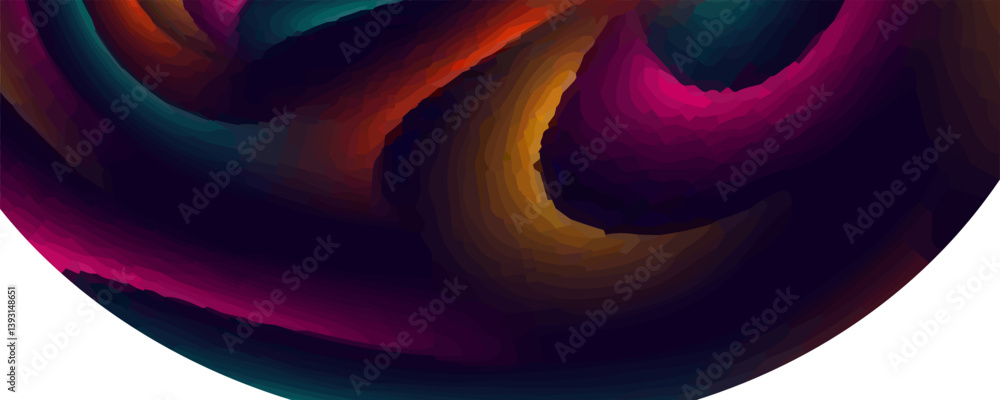Poster abstract background, gradient color abstract background, abstract dark black and red technology geom