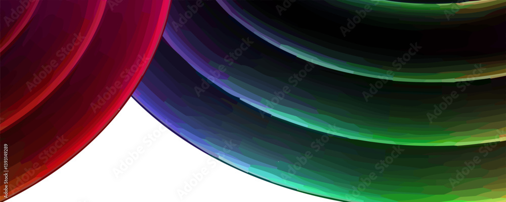 Poster abstract background, gradient color abstract background, abstract dark black and red technology geom