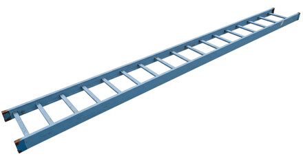 Isolated Aluminum Ladder © Anna