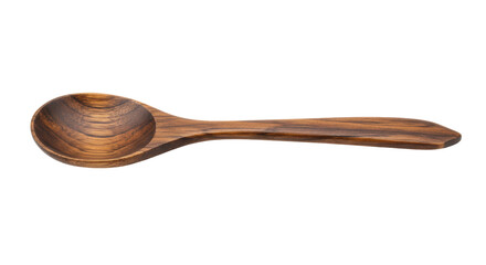 Isolated Wood Spoon