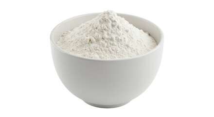 Isolated Flour in Bowl
