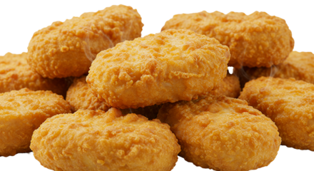 Delicious golden crispy chicken nuggets perfect for any meal or snack time