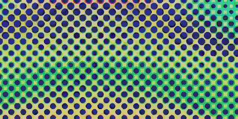 Abstract halftone pop art pattern artistic texture multicolored dots changing form background, abstract geometric monochrome gradient halftone dots background overlay distress design element.