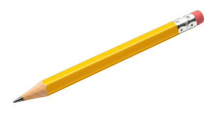 Isolated Yellow Pencil