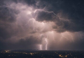 Obraz premium stars space fantasy lightning misty thunderbolt star decoration magic design fulminate cover element drawing generated imaginary fancy style beauty blue wallpaper aglow fabulous paint mystical galaxy