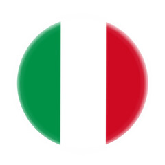 Glowing Round Mexico Flag