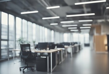blurred office space background modern creative furniture professional light area business hanging meeting corporate blur fixture abstract workspace interior design workplace open tied-up work