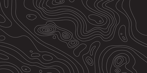  Abstract Topography-Inspired Line Work with Smooth Elevation Waves Over a Polished Black Backdrop, Crafted for Elite Branding and Artistic Design Themes”