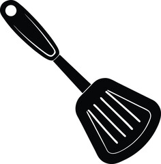 Strainer Silhouette Vector | Kitchen Tool, Cooking & Utensils Clipart