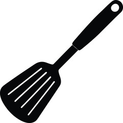 Strainer Silhouette Vector | Kitchen Tool, Cooking & Utensils Clipart