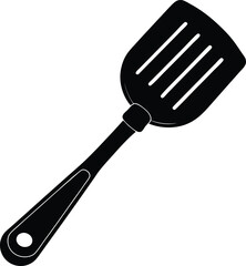 Strainer Silhouette Vector | Kitchen Tool, Cooking & Utensils Clipart