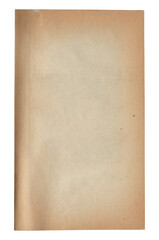 Vintage background of old ancient torn paper texture isolated