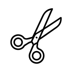 Scissors Icon for Creativity and Crafting Topics