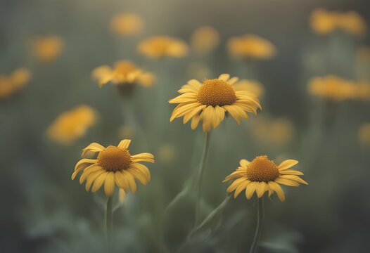 bluten im arnika montana detail arnica neckline plant isolated authentic white release background close-up view flower medicinal