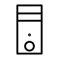 computer line icon