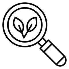 Eco Research Icon