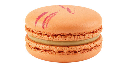 Isolated Macaron Cookie