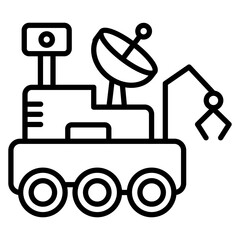 Moon Rover Icon