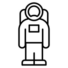 Astronaut Suit Icon