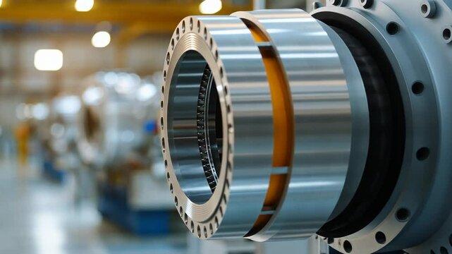 Cutting-edge 3D printer revolutionizing aerospace metal part manufacturing.
