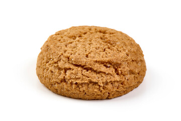 Oatmeal Cookies Isolated on White Background.