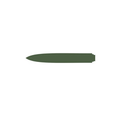 Simple bullet icon. Vector illustration.